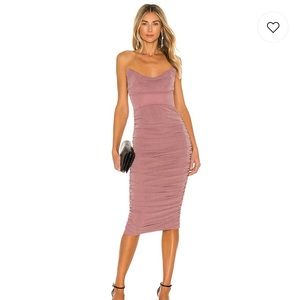 Michael Costello x revolve India midi dress